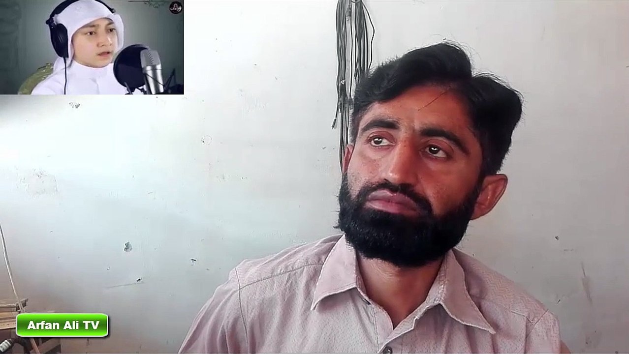 Reaction Best voice tilawat by Arfan Ali TV