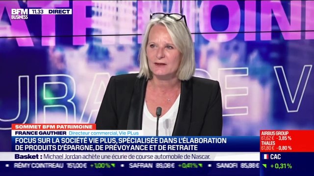 Sommet BFM Patrimoine : Focus sur la société Vie Plus, spécialisée dans l'élaboration de produits d'épargne, de prévoyance et de retraite - 22/09