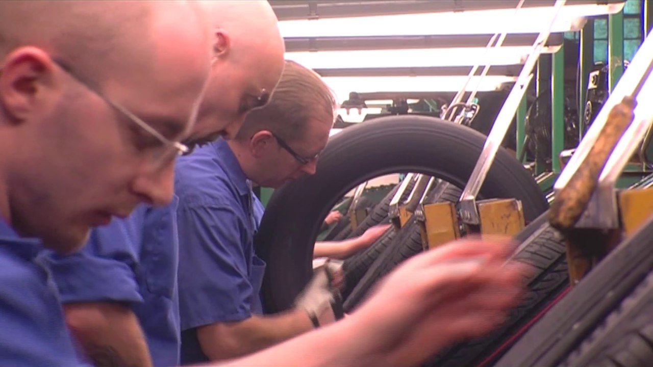 L'usine Bridgestone de Béthune, de l'intérieur