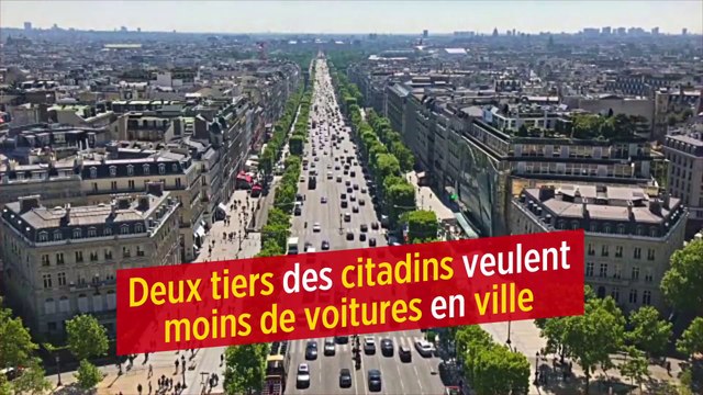 Deux tiers des citadins veulent moins de voitures en ville