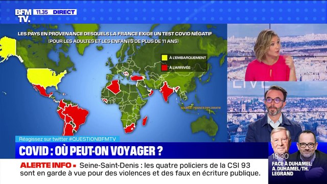 BFMTV répond à vos questions : Où peut-on voyager malgré l'épidémie de Covid ? - 22/09