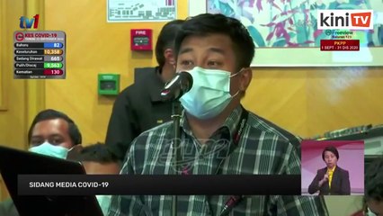 KKM: Kebolehjangkitan tinggi faktor pesakit positif tidak dibenar mengundi