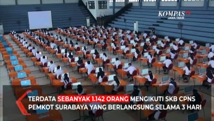 Download Video: Seleksi CPNS Kota Surabaya, Peserta Reaktif Tes Boleh Ikut