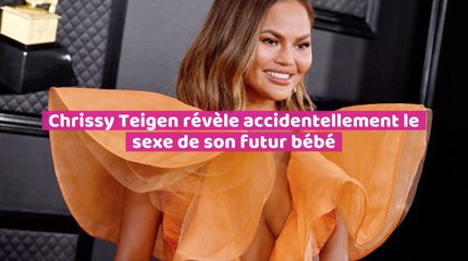 Chrissy Teigen révèle le sexe de son futur bébé par accident