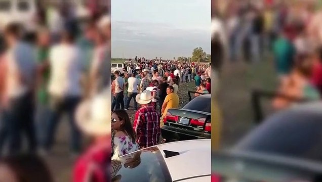 ¿Y su salud? Carreras de caballos reúnen a cientos de personas en Compuertas, Ahome