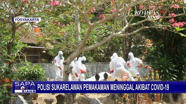 Seorang Polisi Relawan Pemakaman Pasien Covid-19 Meninggal Dunia