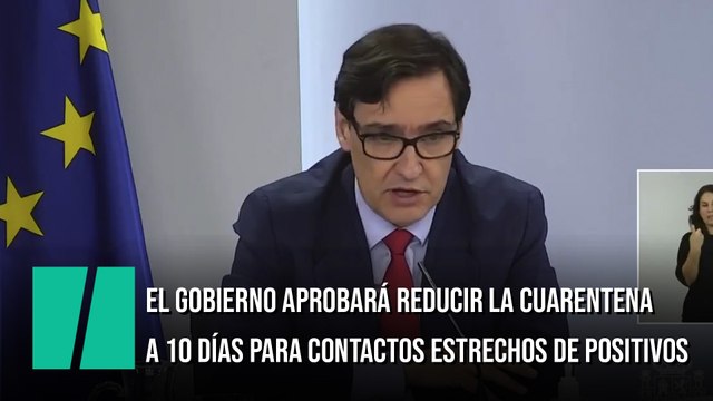 Salvador Illa y las reducciones de cuarentena a 10 días