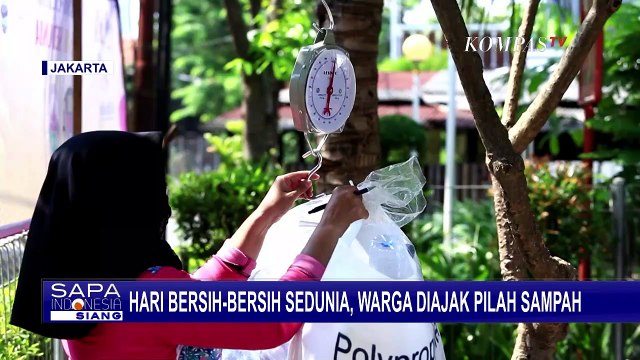 Warga Diajak Pilah Sampah Sebagai Aksi Merayakan Hari Bersih-bersih Sedunia!