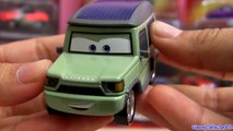 Lights and sounds Miles Axlerod CARS 2 diecast Pixar Disney talking toy