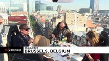 Bruselas reabre su restaurante volador adaptado a la COVID-19