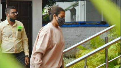 Sushant’s talent Manager Jaya Saha reaches NCB guest house