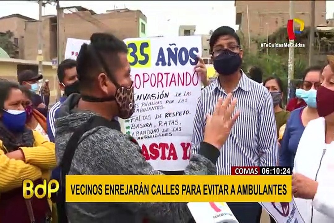 Comas: controversia por colocación de rejas que buscan evitar ingreso de ambulantes