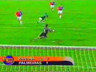 Alex - Palmeiras 1x0 ParanÃ¡ - Brasileiro 1999