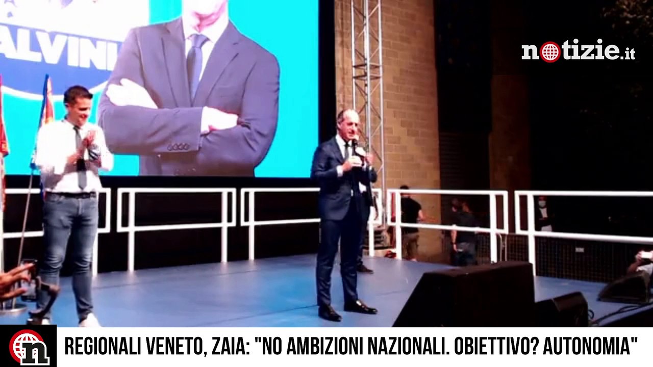 Regionali Veneto, Zaia su Salvini: "Non ho progetti nazionali, nostro obiettivo? Autonomia"