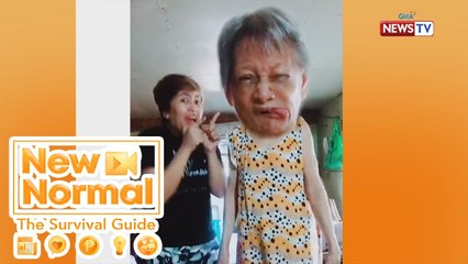 Family Time: TikToker na lola, game na game sa acting at dance challenges | New Normal
