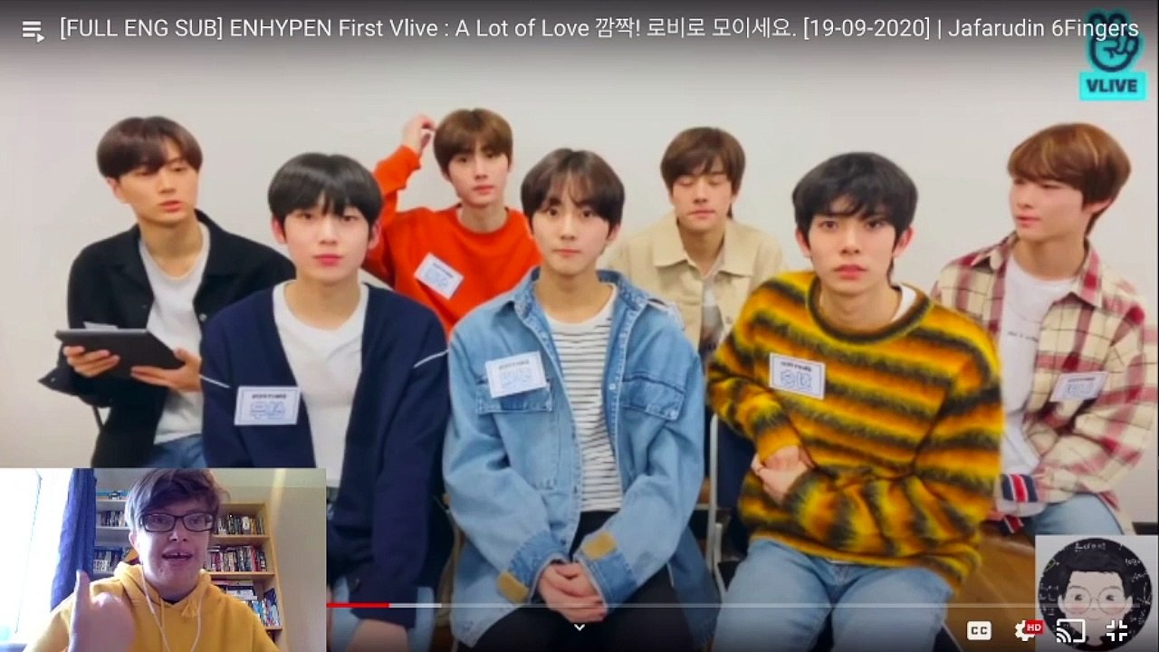 REACTION | ENHYPEN'S FIRST VLIVE LIVESTREAM