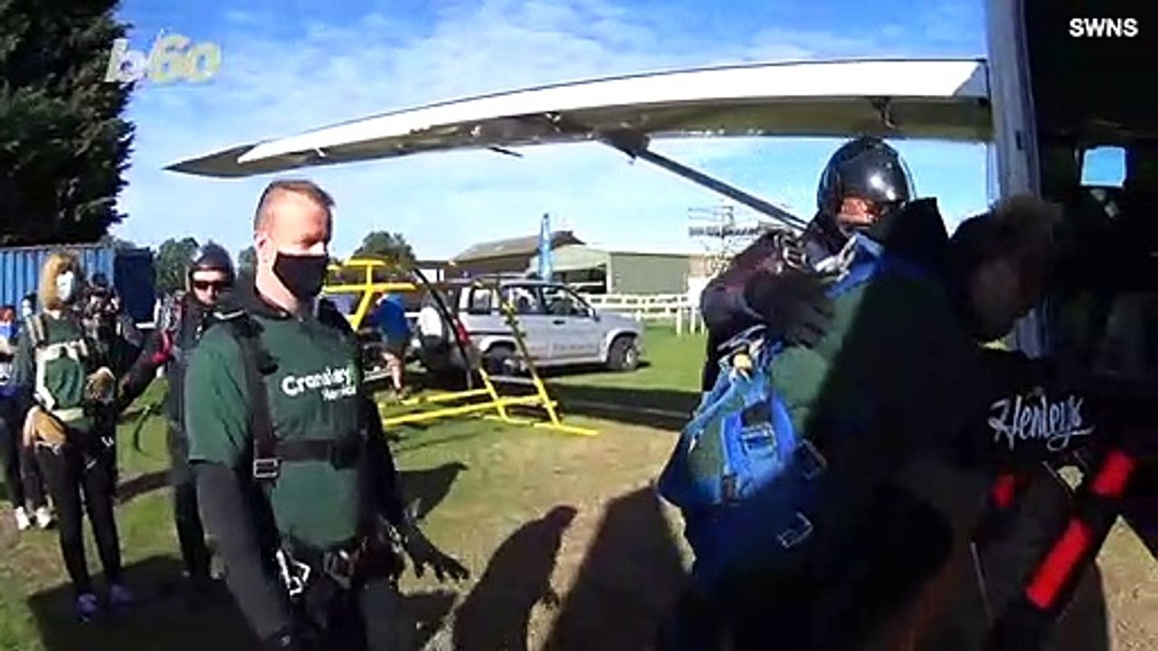 Skydiver Pops the Question at 13,000 Feet