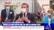 Emmanuel Macron: "Nous allons préciser l'usage du test salivaire dans les prochaines semaines"