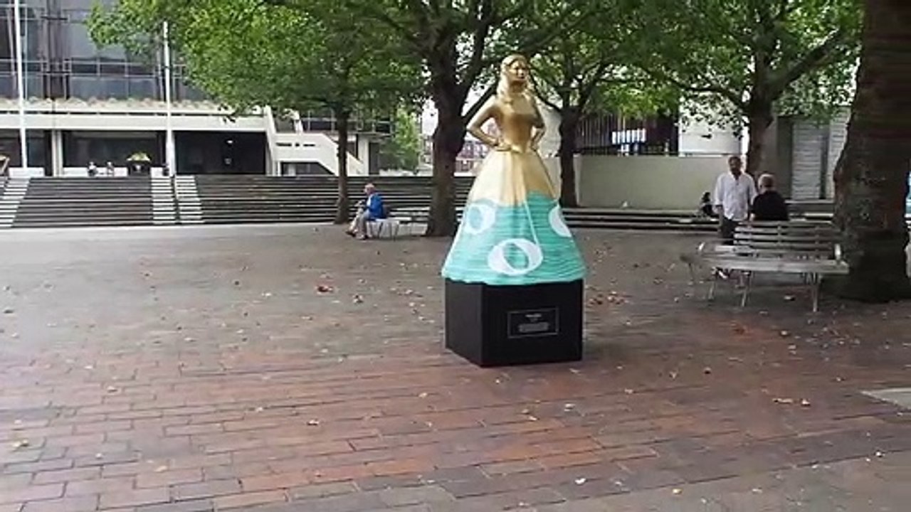 Statue of Charles Dickens' musician sister