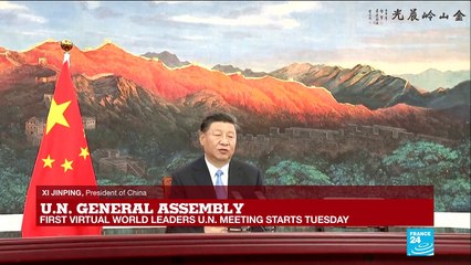REPLAY: China President Xi Jinping's speech at UN General Assembly