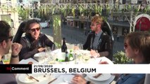 The world is at your feet at Belgium's 'Dinner in the Sky'.