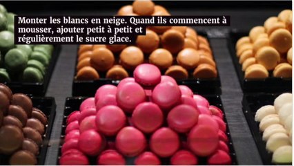 Recette des macarons au chocolat