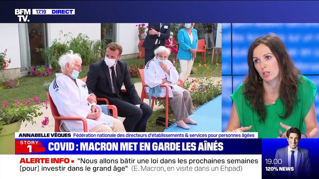 Story 1 : Covid, Macron met en garde les aînés - 22/09