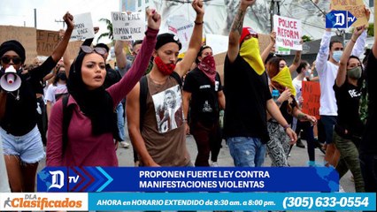 下载视频: Florida propone fuerte ley contra manifestaciones violentas | El Diario en 90 segundos