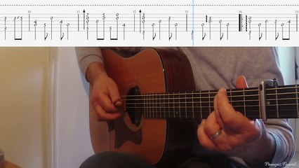 The Girl - City And Colour (Tabs on Screen - Fingerstyle Guitar)