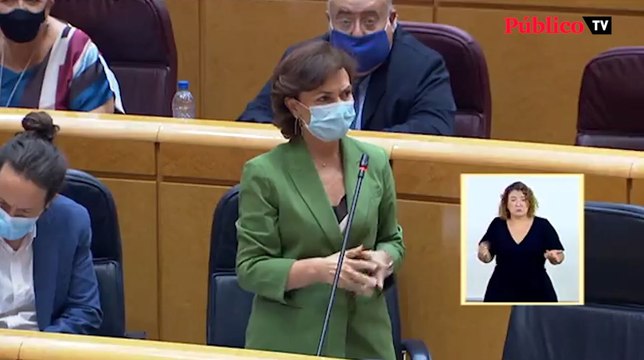 Carmen Calvo, al PP: A lo mejor es su última oportunidad para dejar de ser 'tardofranquistas'