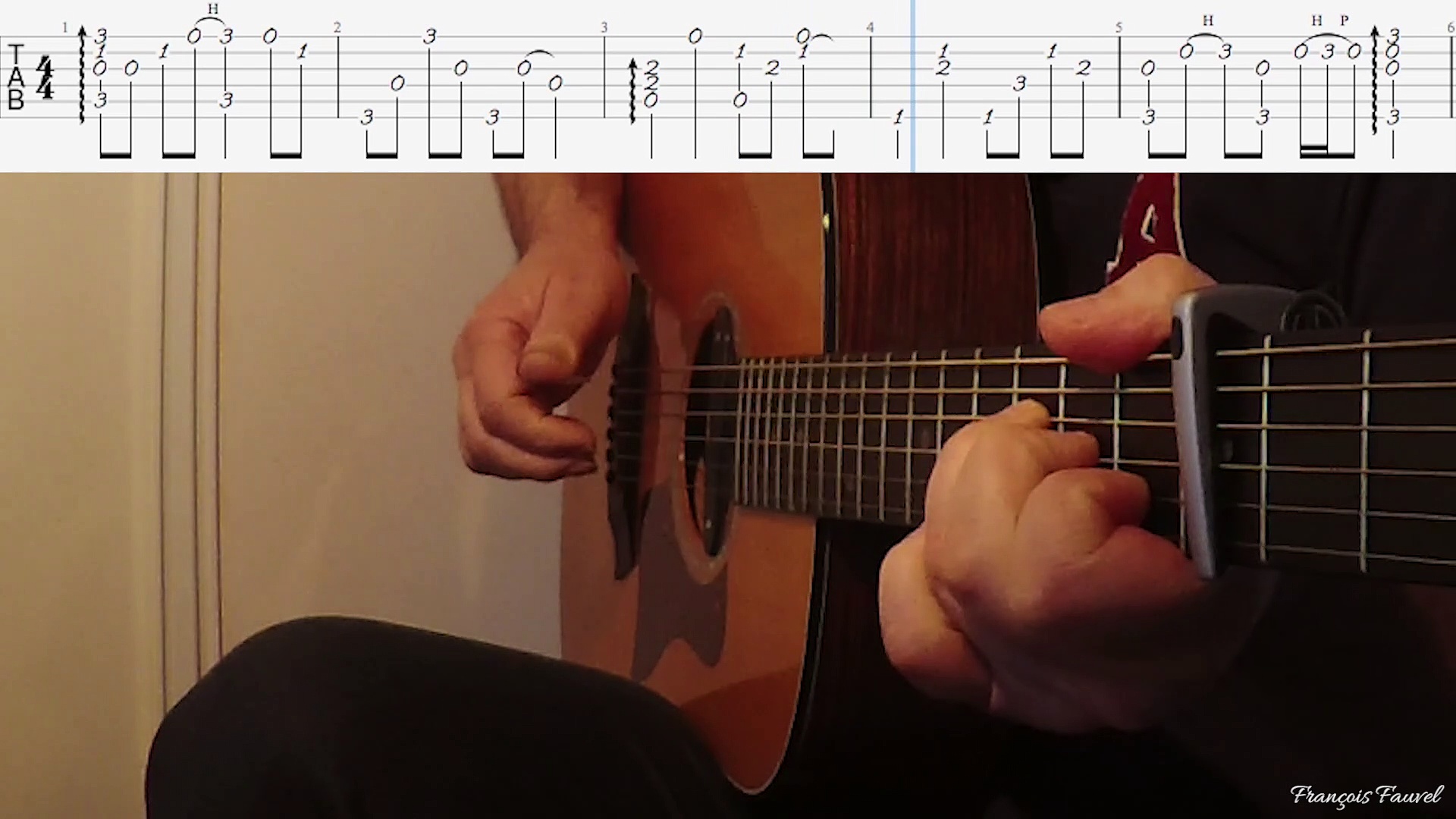Forever Young – Alphaville (Fingerstyle Guitar / Tabs on screen)