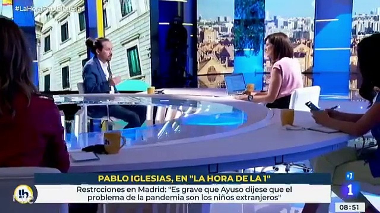 Pablo Iglesias, una vez más, desprecia a policía y ejército en la lucha contra el coronavirus