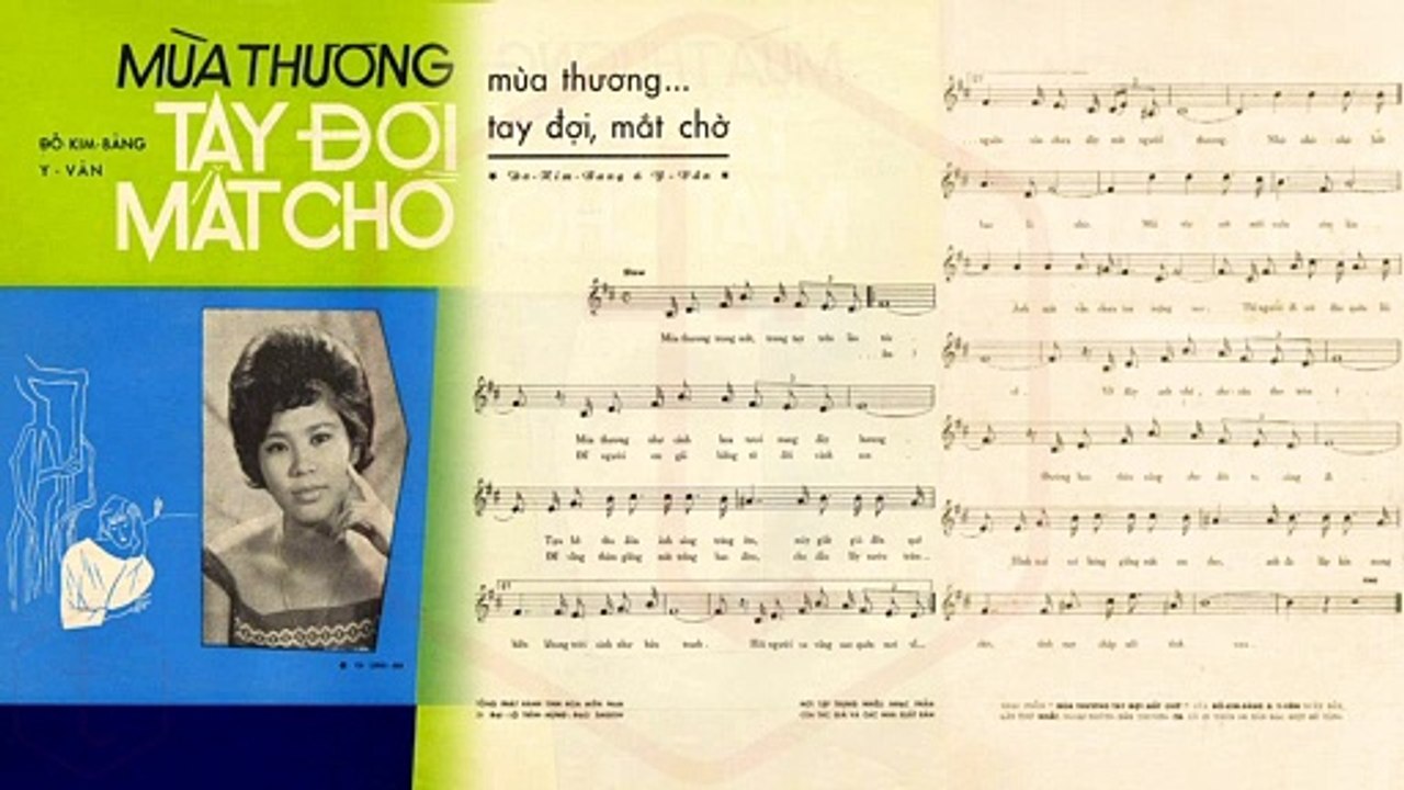 Mùa Thương Tay Đợi Mắt Chờ (Đỗ Kim Bảng, Y Vân) Phương Dung Pre 1975
