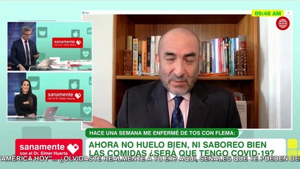 No huelo ni saboreo comidas, ¿tendré Covid-19? | Sanamente con el Doctor Elmer Huerta (HOY)
