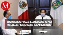 Preocupan a Barbosa posibles rebrotes por coronavirus en Puebla