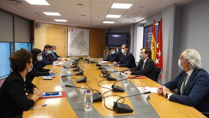 Primera reunión del Grupo COVID-19 y el equipo de Unidad Territorial