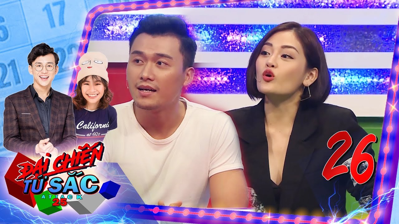 Đại Chiến Tứ Sắc-Attack25 | Tập 26 FULL: Xuân Phúc dành chiến thắng trước dàn hot girl cực phẩm
