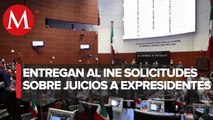 Senado envía al INE solicitudes sobre consulta ciudadana de juicio a ex presidentes
