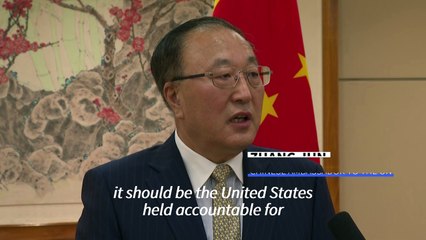 China says US 'should be held accountable for losing so many lives' to COVID-19