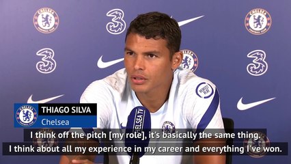 Video herunterladen: Thiago Silva ready to bring a winning mentality to Chelsea