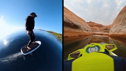 This Athlete Knows How To Have A Good Time At The Lake