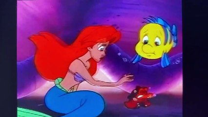 The Little Mermaid - Ariel Trapped Under Seashell/Caught In Tentacles (1992)