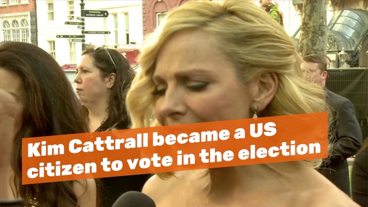 Kim Cattrall Needed To Vote