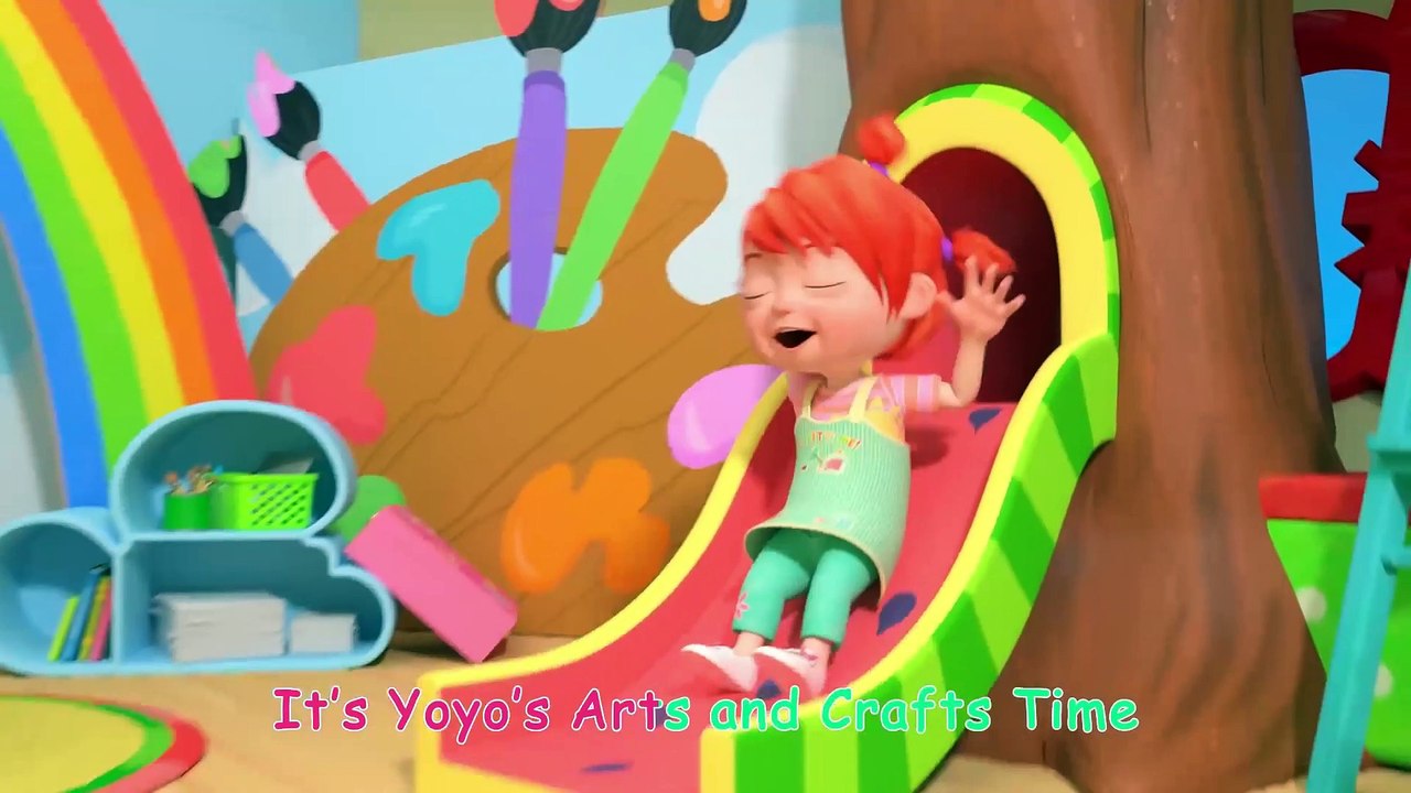 part1 Best kids Educational Songs | YoYo's Arts & Crafts Time- Paper Airplanes + More Nursery Rhymes & Kids Songs