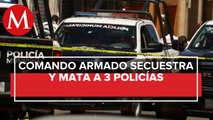 Tras ataque, 'levantan' a tres policías en Zacatecas
