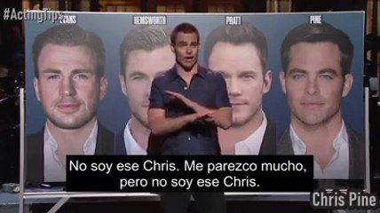 Actores parecidos Chris Pine