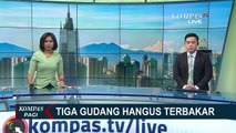 3 Gudang Peralatan Rumah Tangga Hangus Terbakar