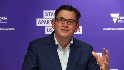 Melbourne's 14-day rolling case average is now below 30