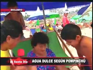 Agua Dulce según Pompinchú: conozca a este singular guardián de la bahía