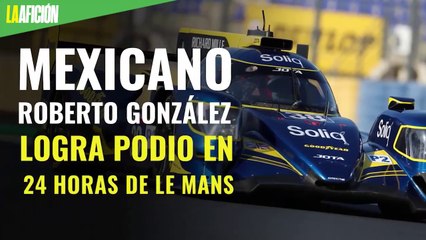 Mexicano Roberto González logra podio en 24 horas de Le Mans